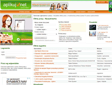 Tablet Screenshot of aplikuj.net